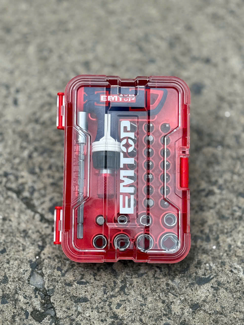 Bộ tua vít cờ lê tay cầm chữ T 31 chiếc EMTOP - EBST03102