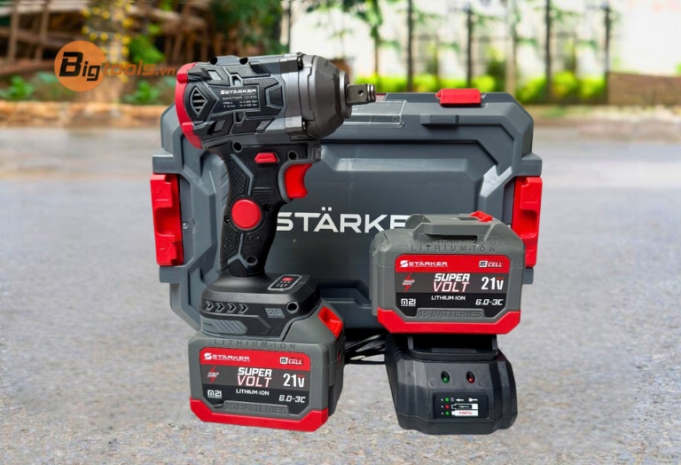 Máy Siết Bu Lông Dùng Pin Starker SK-IP1200GR