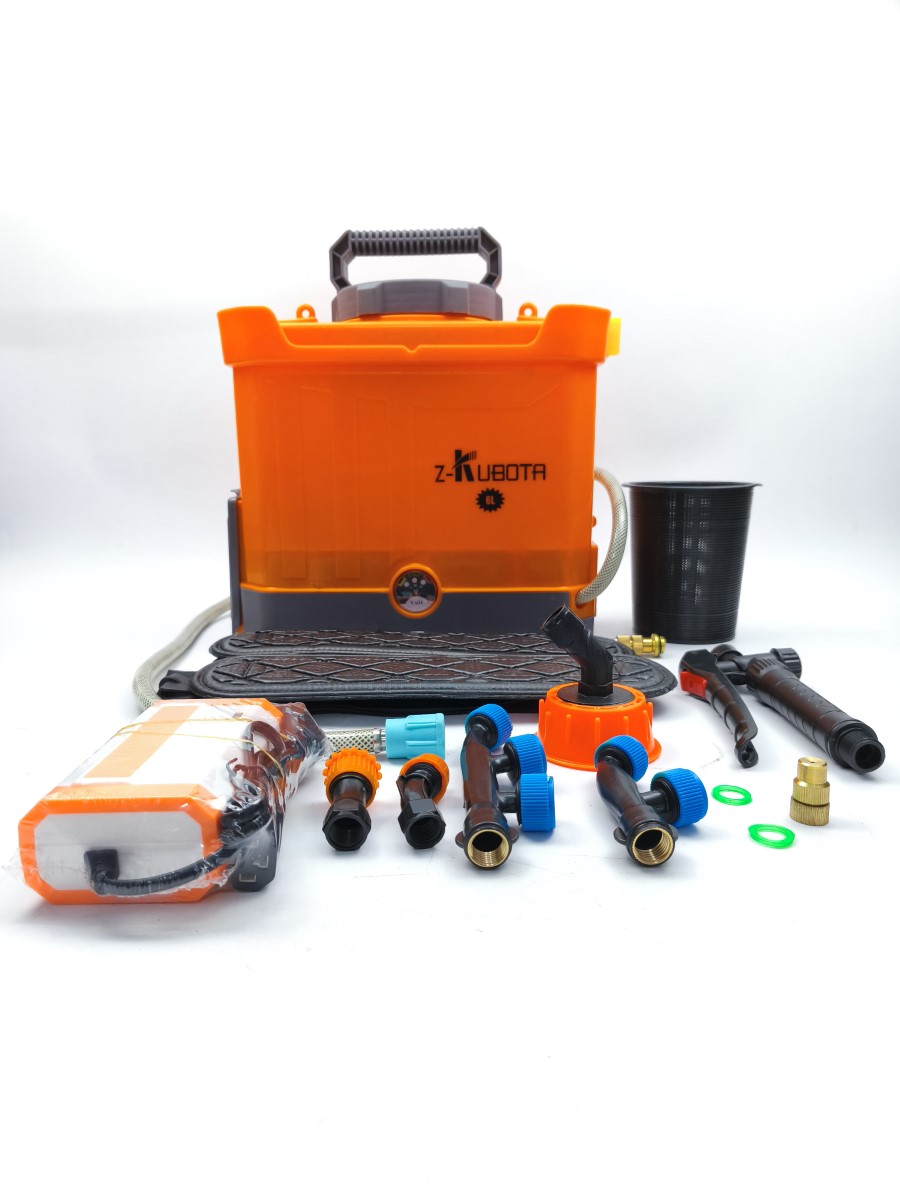 Bình xịt điện Z-KUBOTA 12V 9Ah - Dung tích bình nước 6 lít - 8 lít - 10 lít