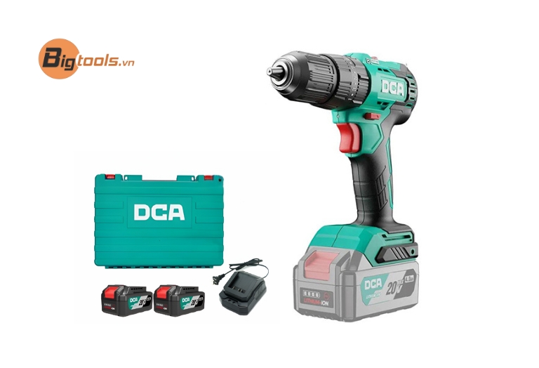 DCA ADJZ2050IDM – Máy khoan động lực không chổi than (mạnh và bền)