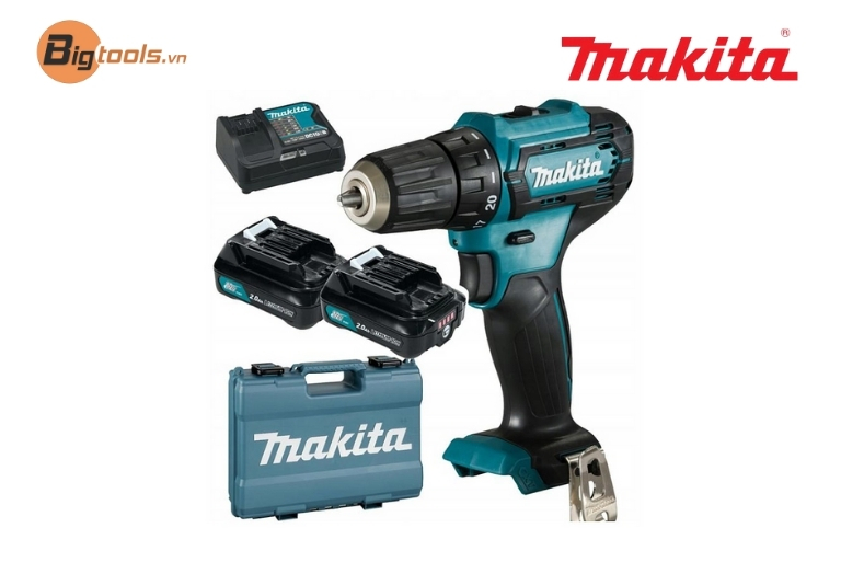 Makita DF333DSAE – Máy khoan & vặn vít 12V Max (nhẹ, đáng tin)
