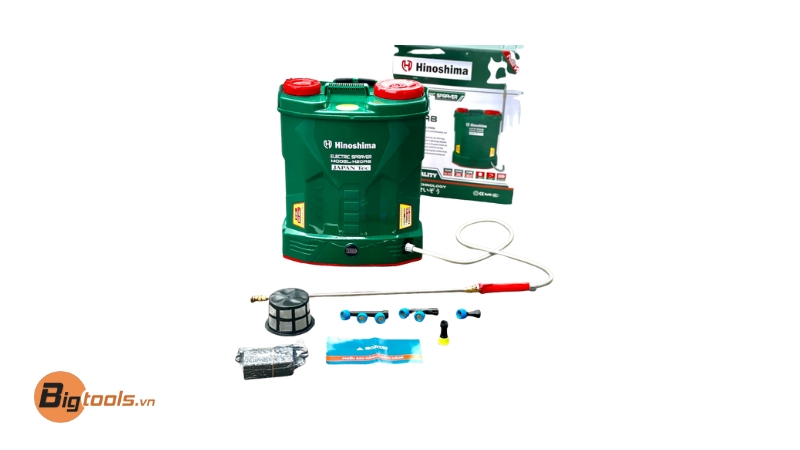 Phân loại Bình xịt điện thông dụng