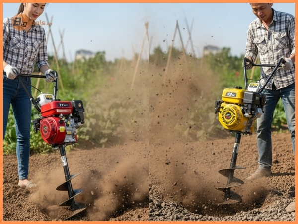 Hướng dẫn chọn công suất (CC) máy khoan lỗ đất phù hợp với từng loại đất.