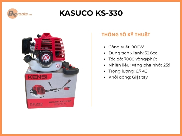 Máy cắt cỏ Kasuco KS-330