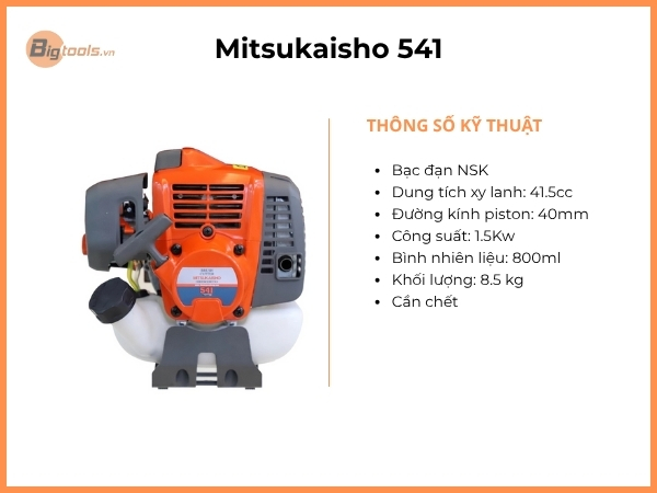 Máy cắt cỏ Mitsukaisho 541