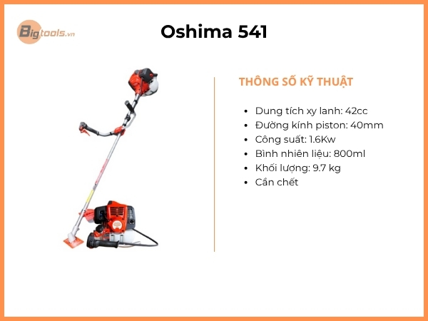 Máy cắt cỏ Oshima 541