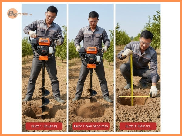 Quy Trình Khoan Đất An Toàn Và Hiệu Quả
