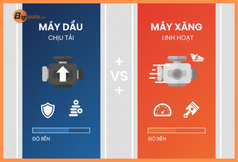 So sánh Nhanh Dầu vs. Xăng Lựa chọn nào cho tưới cà phê, tưới ruộng