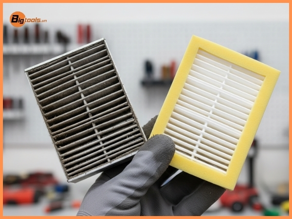 Vệ Sinh và Thay Thế Lọc Gió