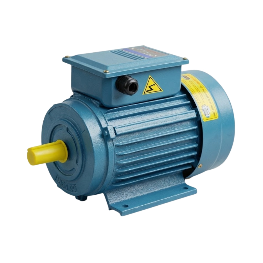 Motor Điện 1 Pha Toàn Phát 1490 Vòng/Phút  Vỏ Gang Tua Chậm