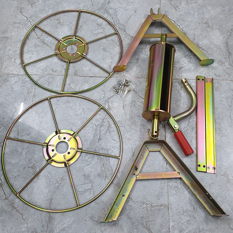 Rulo sắt cuốn dây xịt thuốc 100m