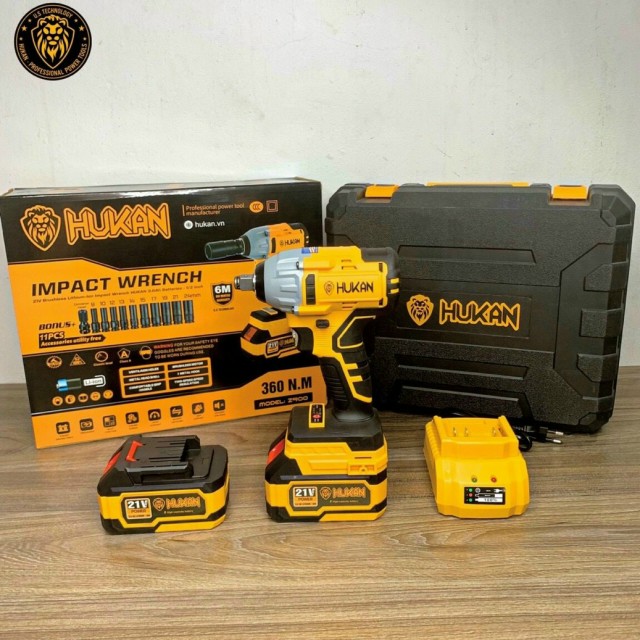 Máy siết bulong dùng Pin HUKAN HK-Z900