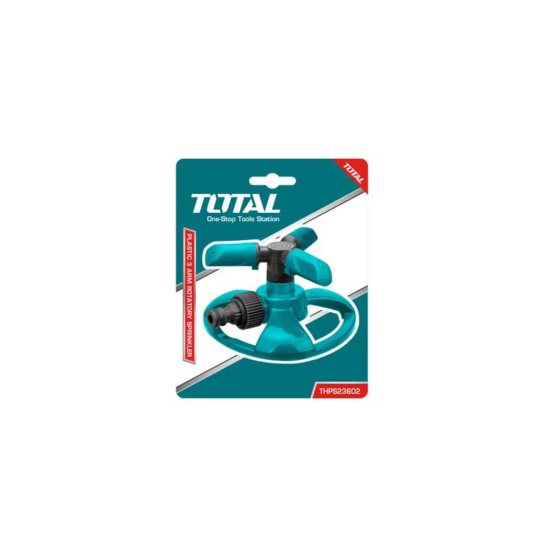 Đầu phun tưới nước 3 tay xoay TOTAL THPS23602