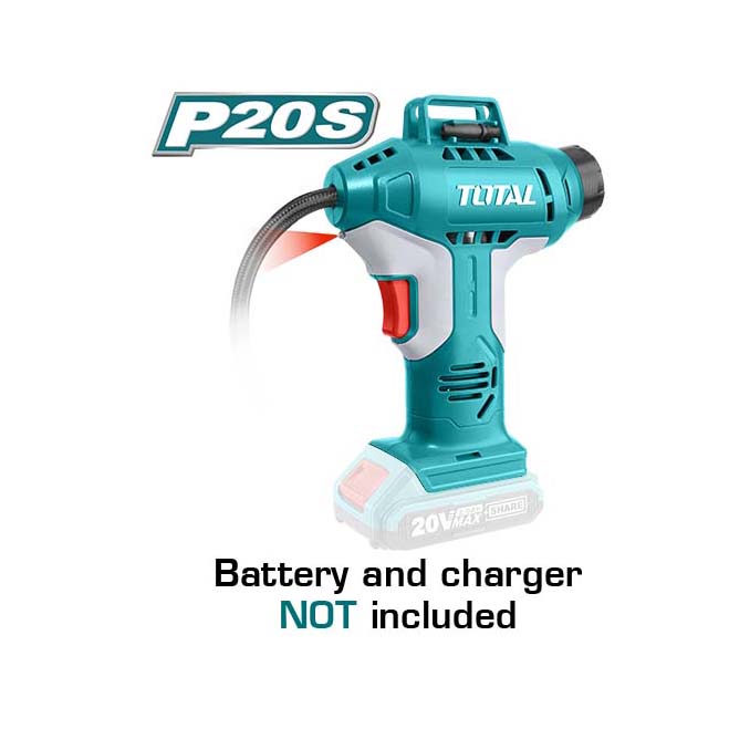 Máy bơm hơi cầm tay tự độngPin TOTAL TACLI2001 20V