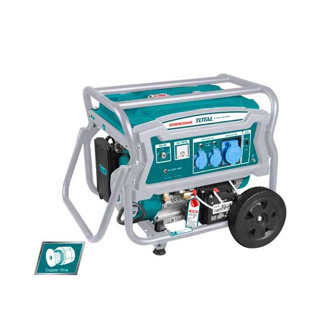 Máy phát điện dùng xăng TOTAL TP165006 (6.5 KW)