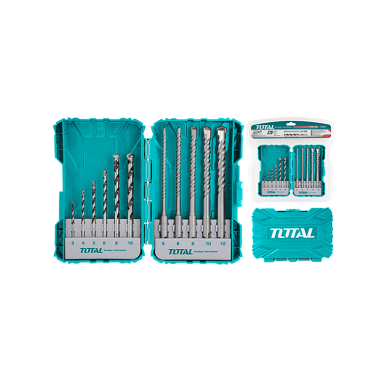 Bộ 11 mũi khoan búa và khoan bê tông TOTAL TACSDL31101