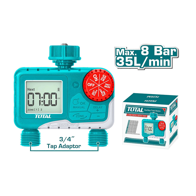 Bộ Hẹn Giờ Tưới Phun Kỹ Thuật Số TOTAL THHCQ9206
