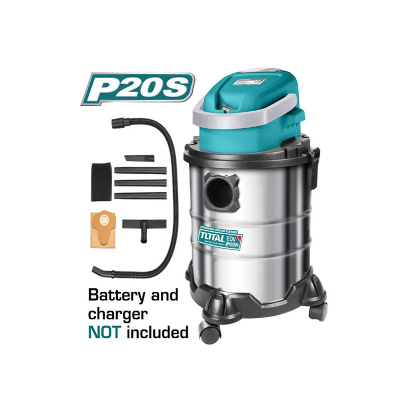 Máy Hút Bụi 20L dùng Pin Lithium‑Ion 20V TOTAL TVLI2005