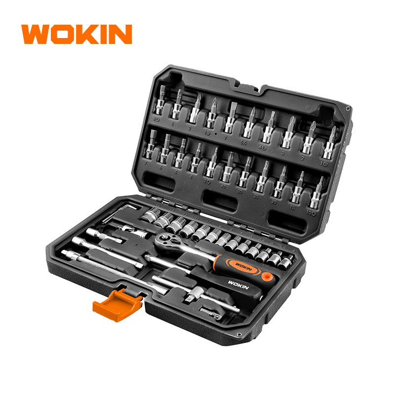Bộ tuýp 1/4" 46 chi tiết WOKIN 155146