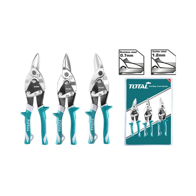 Bộ 3 Kìm cắt tole TOTAL THT520106K