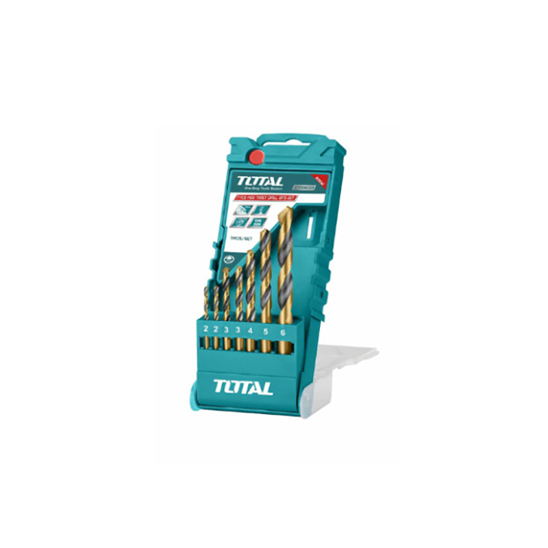 Bộ 7 Mũi Khoan Kim Loại Hss TOTAL TACSD0075