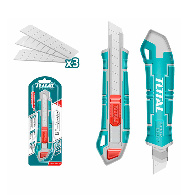 Dao rọc giấy 18x100mm TOTAL THT522136