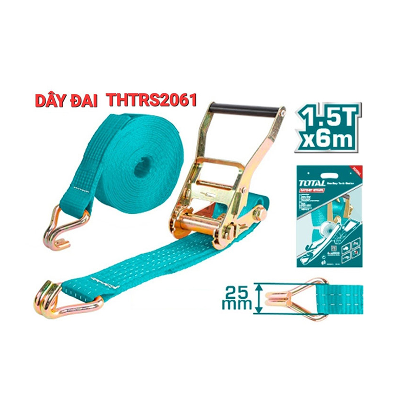 Dây đai 1.5Tx6m TOTAL THTRS2061
