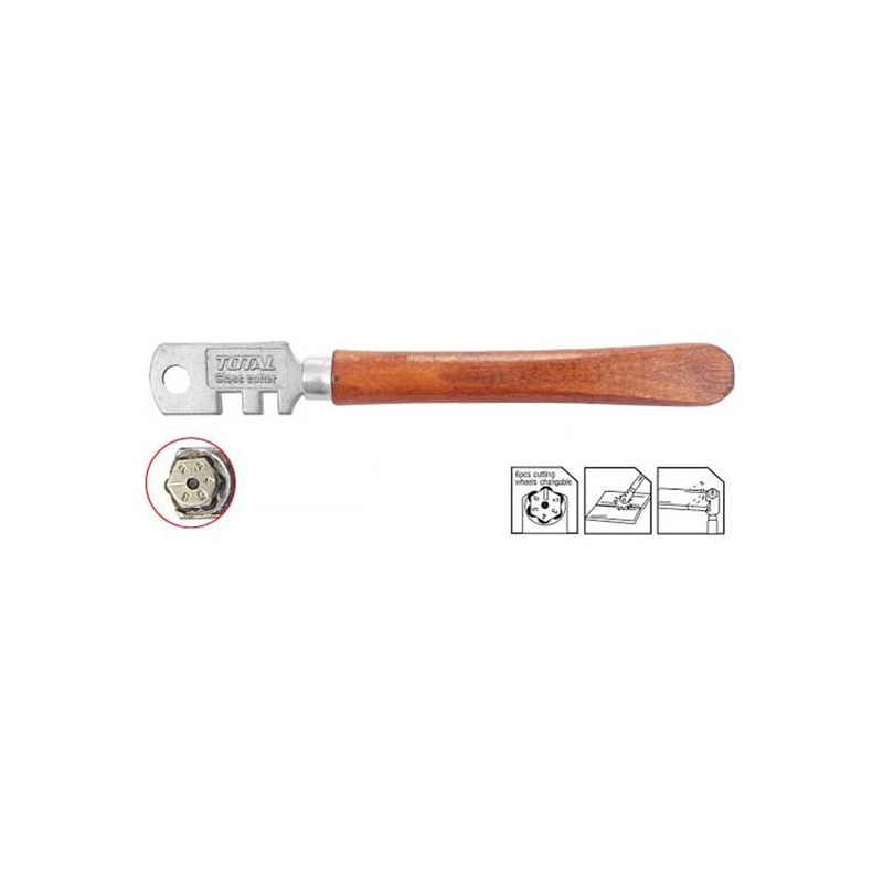 Dụng cụ bẻ kính 130mm TOTAL THT561301