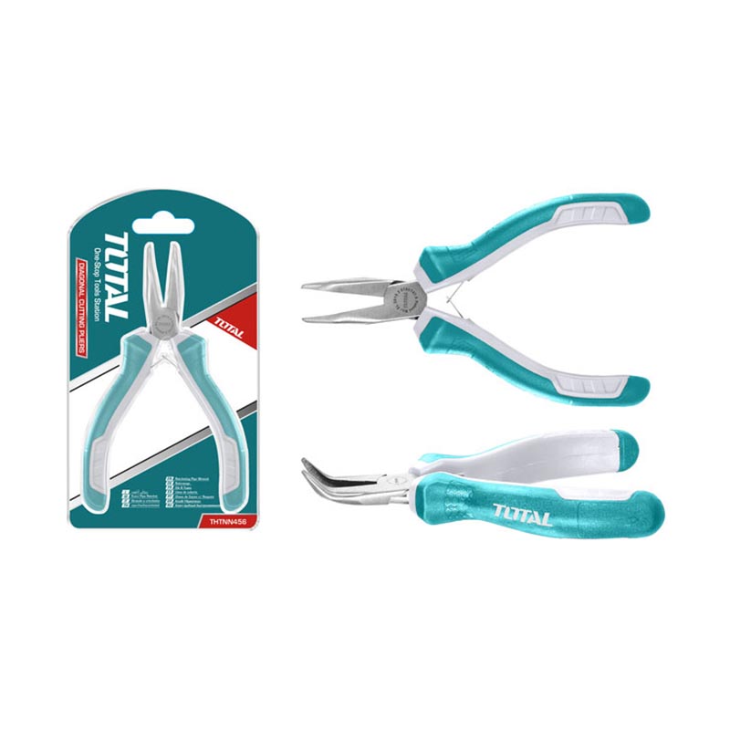 Kềm mũi cong mini 115mm TOTAL THTMN456