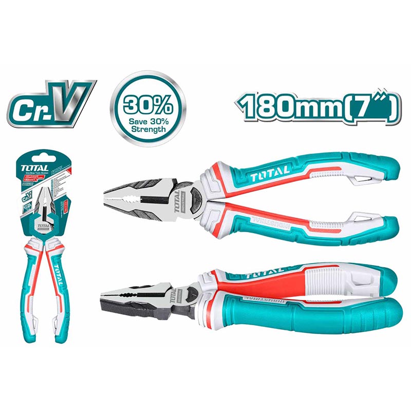 Kềm răng cao cấp 180mm TOTAL THT210706S
