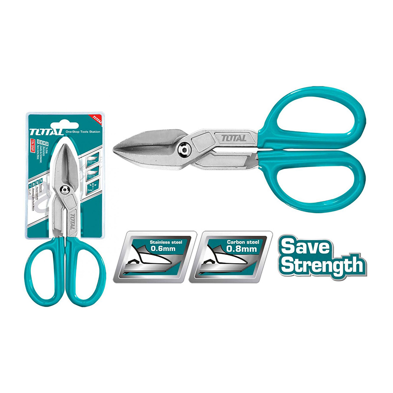 Kéo cắt tole nhỏ 10 inch TOTAL THTJ534101