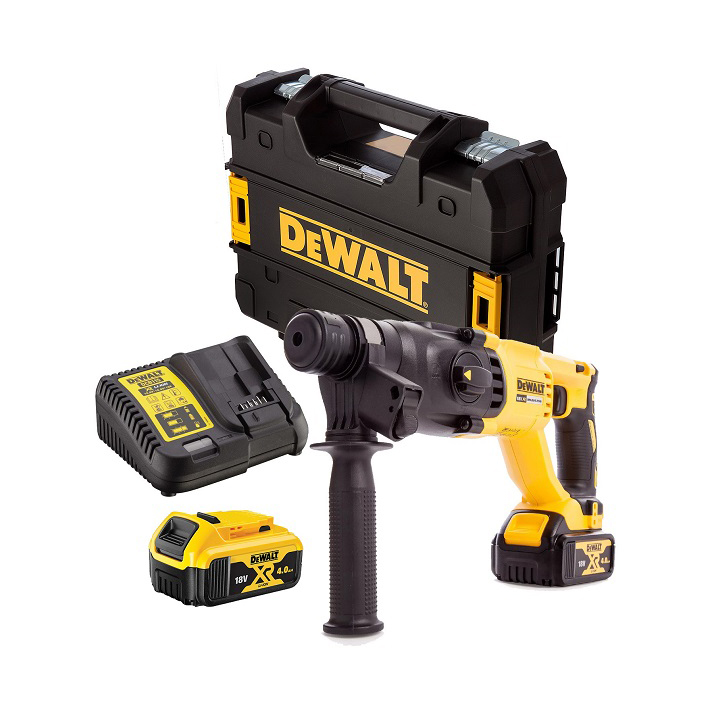 Máy khoan cầm tay 18V-BL 3 chức năng Dewalt DCH133M2 (2pin*4Ah Vali)