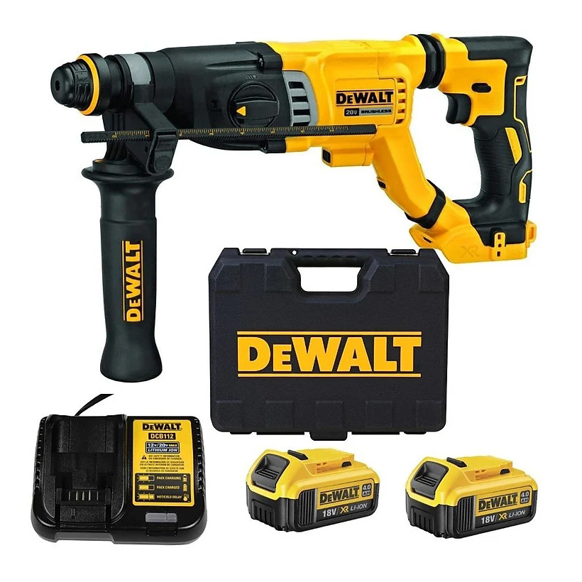 Máy khoan cầm tay 18V-BL-3 chức năng Dewalt DCH263M2 (2pin*4Ah Vali)