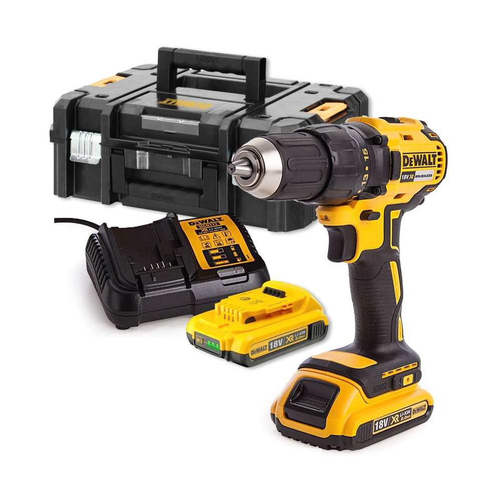 Máy khoan cầm tay 18V Dewalt DCD778D2-B1 (2pin*2Ah Vali)