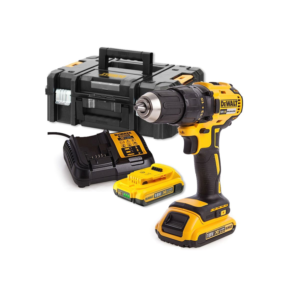 Máy khoan cầm tay 18V Dewalt DCD778D2-B1 (motor từ)