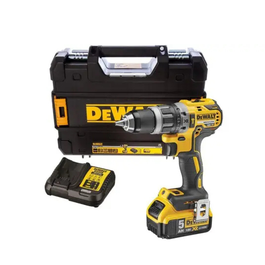 Máy khoan cầm tay 18v Dewalt DCD796P1 (1pin*5Ah Vali)
