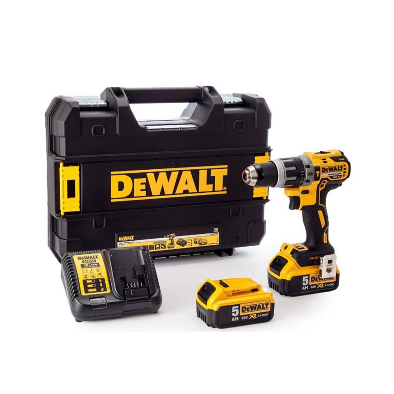 Máy khoan cầm tay 18v Dewalt DCD796P2 (2pin*5Ah Vali)
