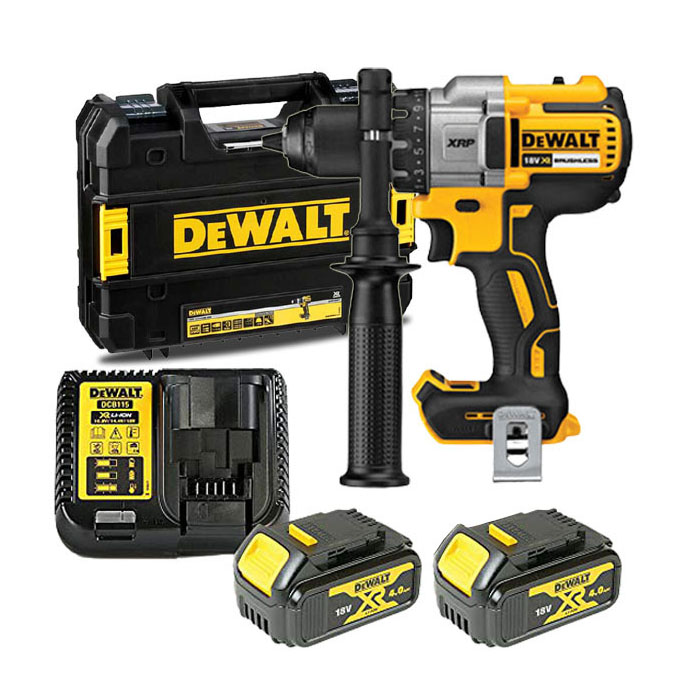 Máy khoan cầm tay 18V Dewalt DCD991M2 (2pin*4Ah Vali)