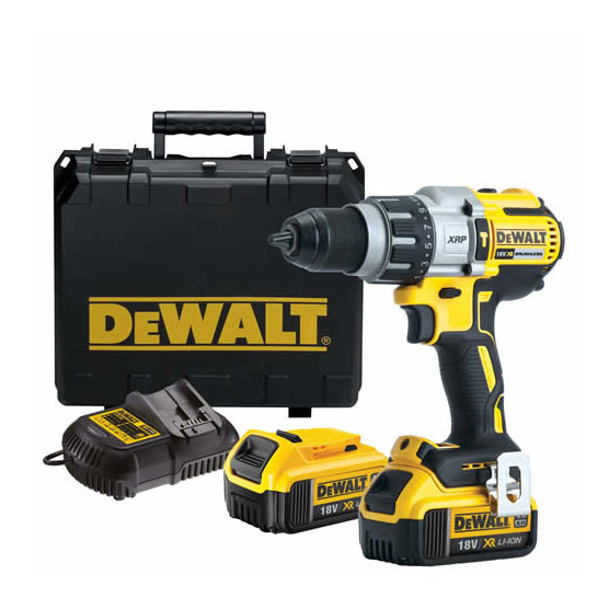 Máy khoan cầm tay 18V Dewalt DCD996M2 (2pin*4Ah Vali)