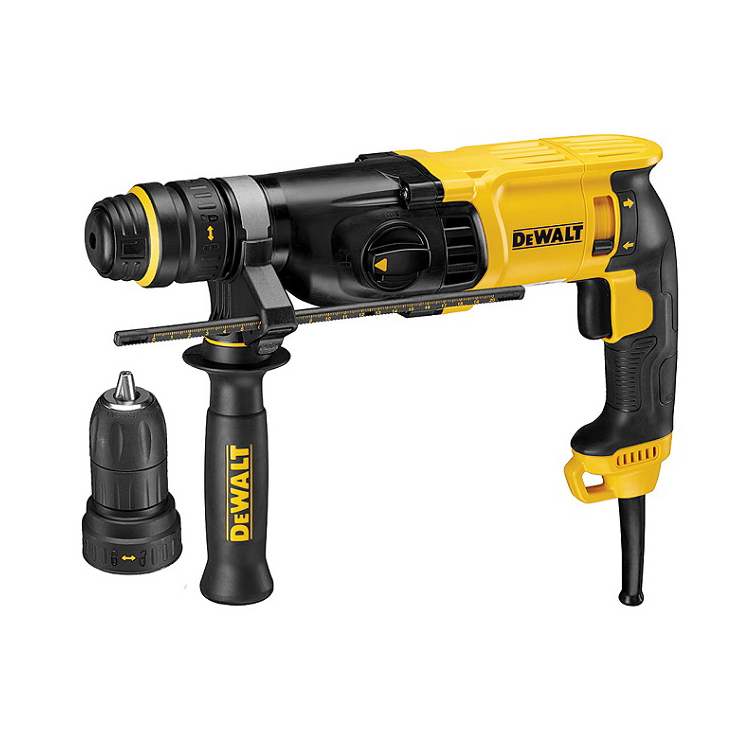 Máy khoan cầm tay 900W-3 chức năng Dewalt D25144KA-B1 (Vali-đầu kẹp-6 mũi)