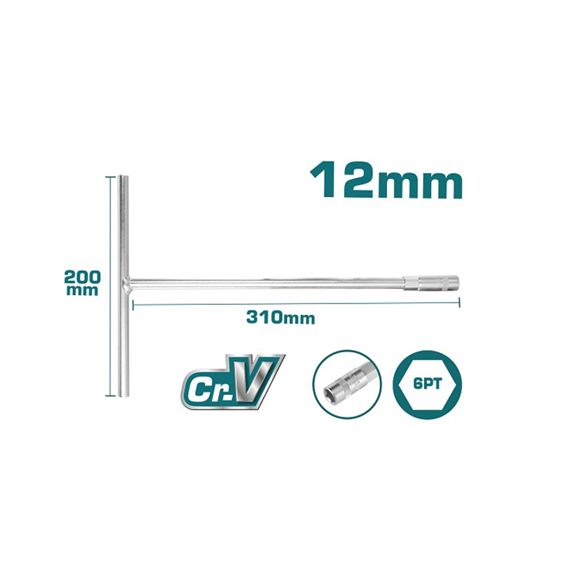Thanh vặn tay cầm T 12mm TOTAL THTSW1206