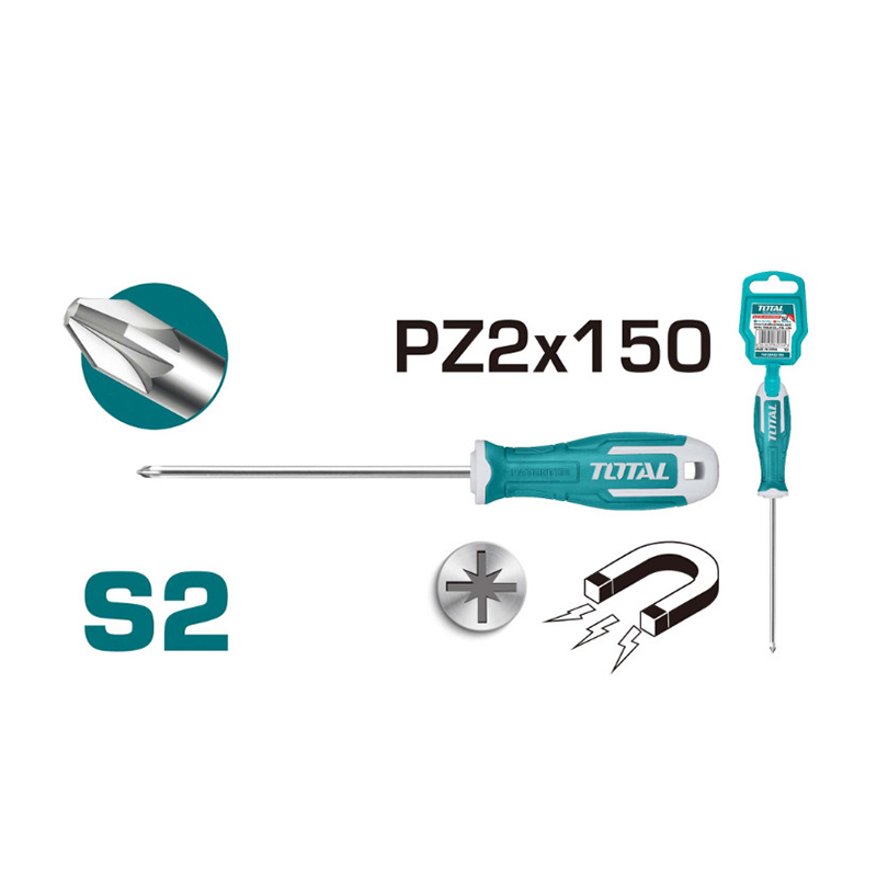 Tua vít bake 6.0x150mm TOTAL THT26PZ2150