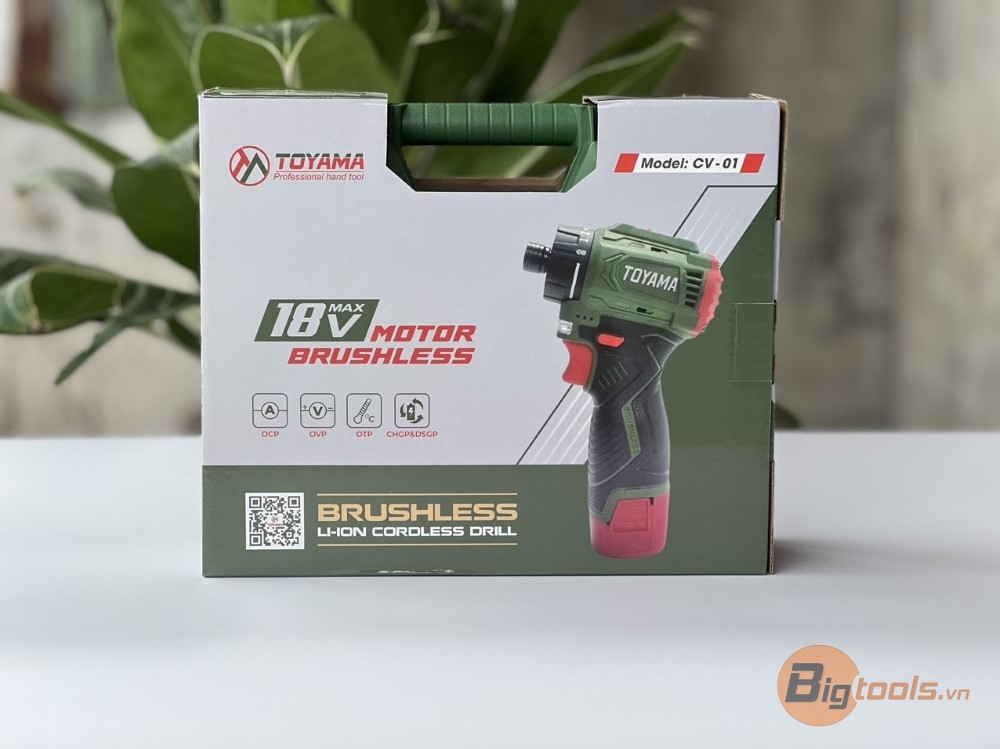 Máy siết vít dùng Pin TOYAMA CV01 (18V)