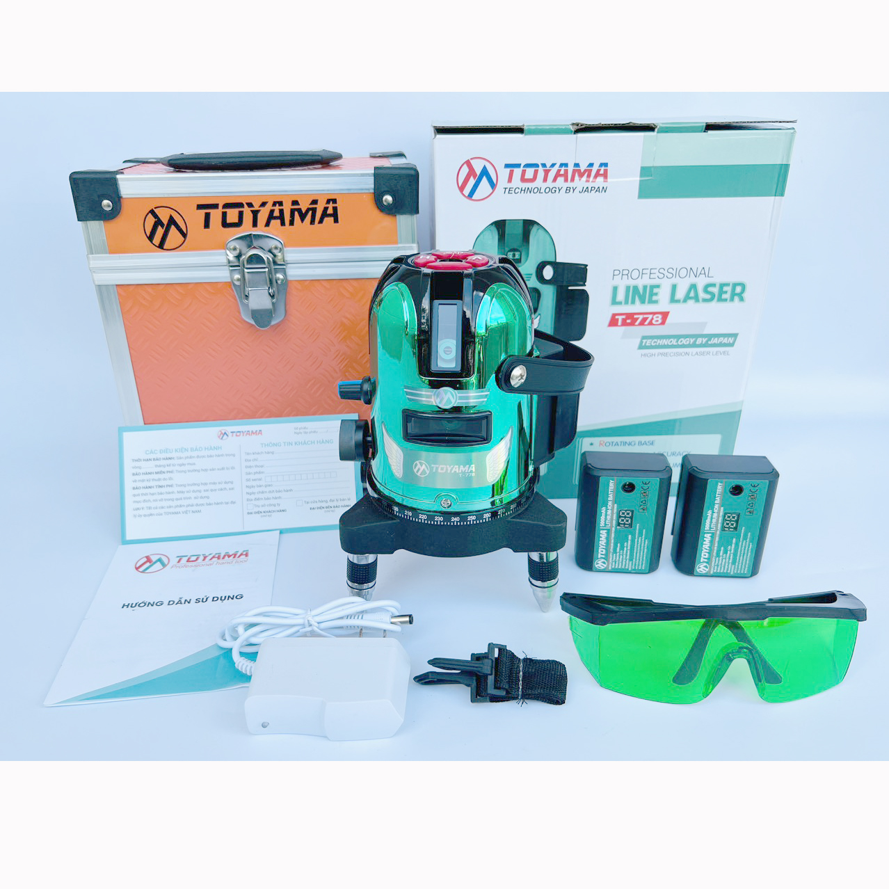 Máy cân mực Laser TOYAMA T778