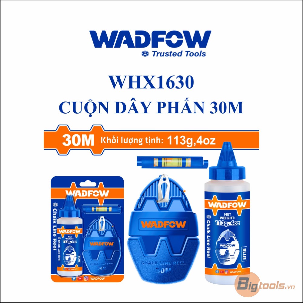 Cuộn dây phấn 30m WADFOW - WHX1630