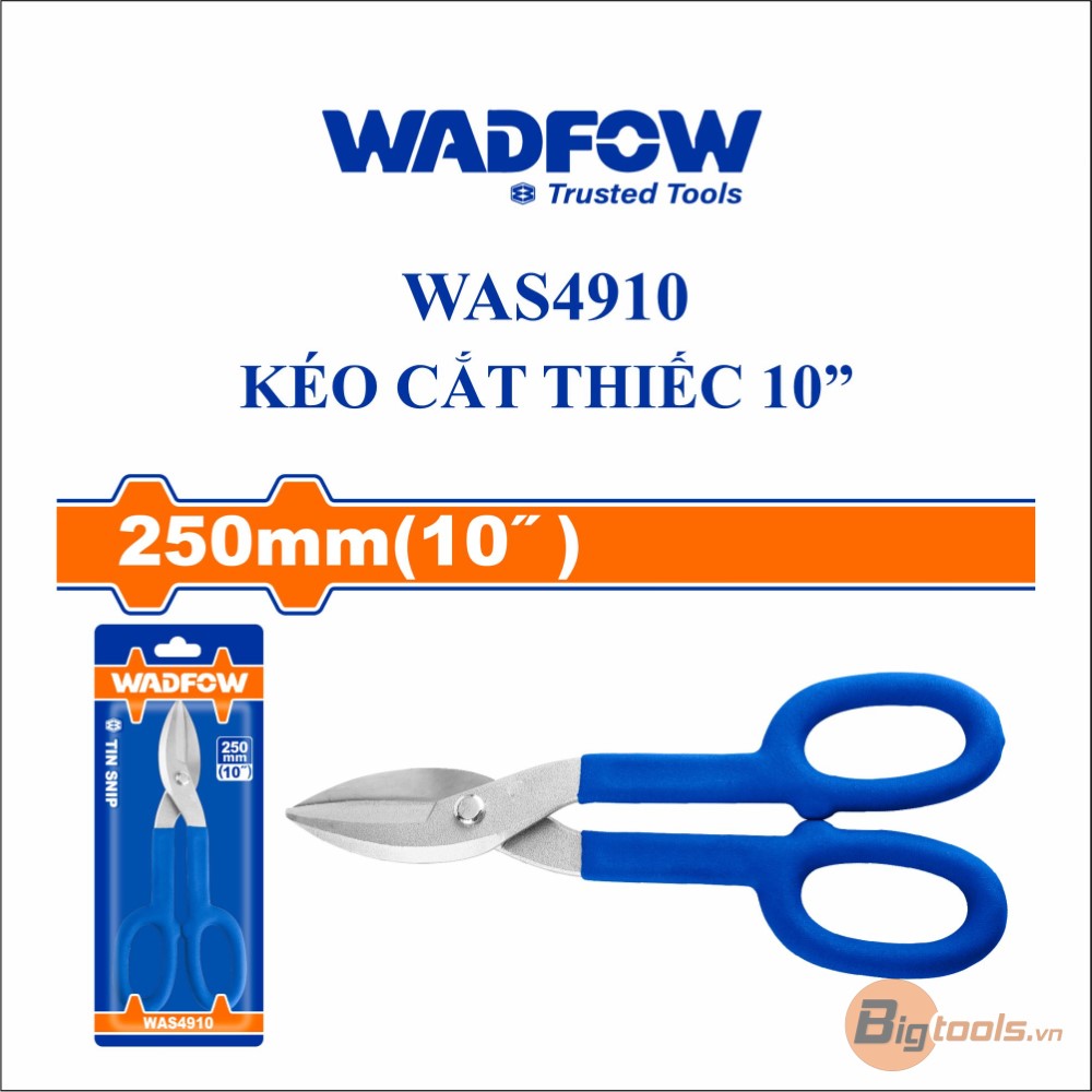 Kéo cắt thiếc 10" WADFOW - WAS4910