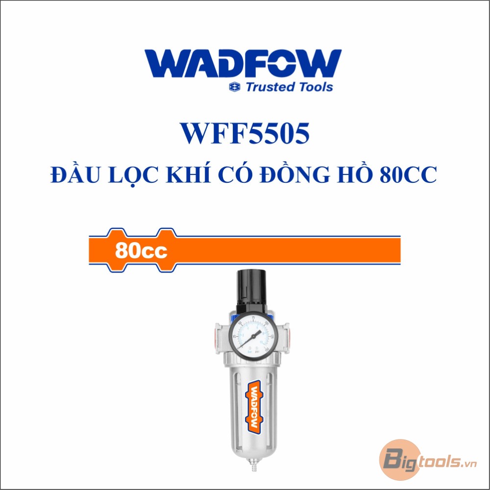 Đầu lọc khí có đồng hồ 80cc WADFOW - WFF5505