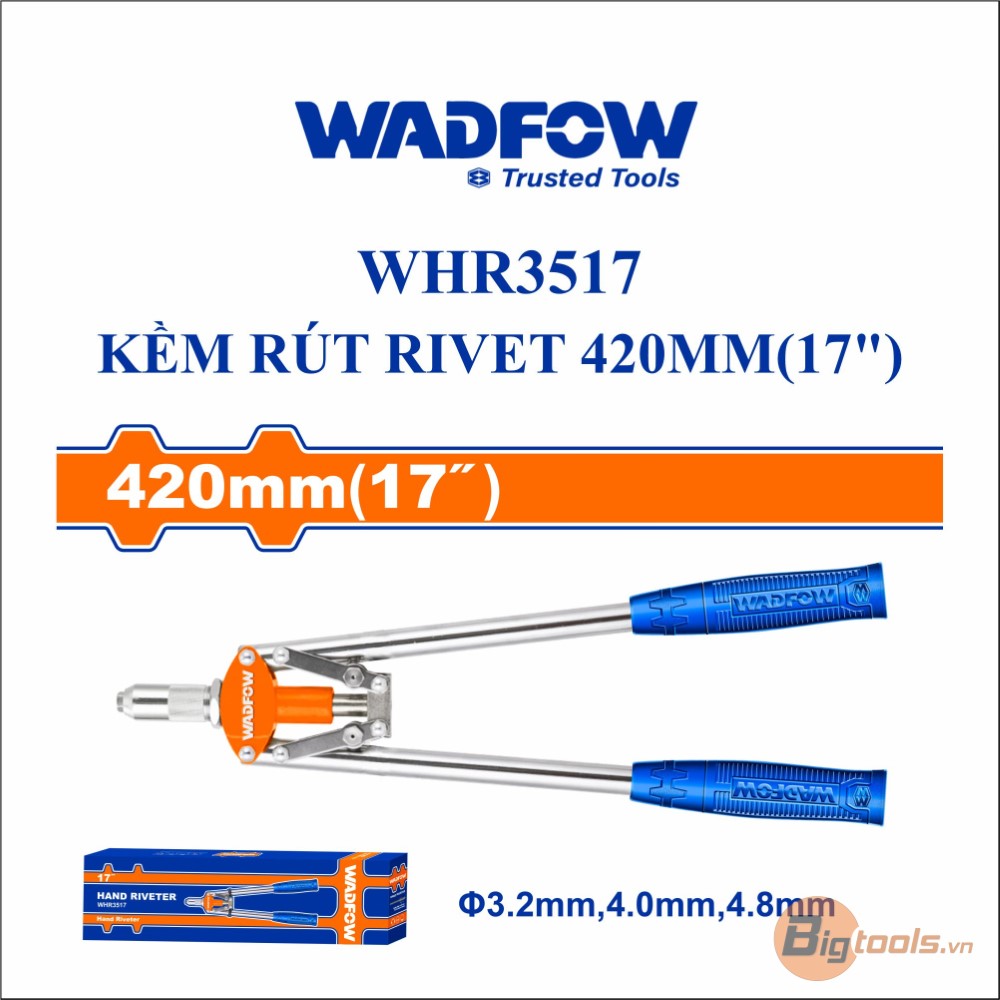 Kềm rút rivet 420mm(17") WADFOW - WHR3517