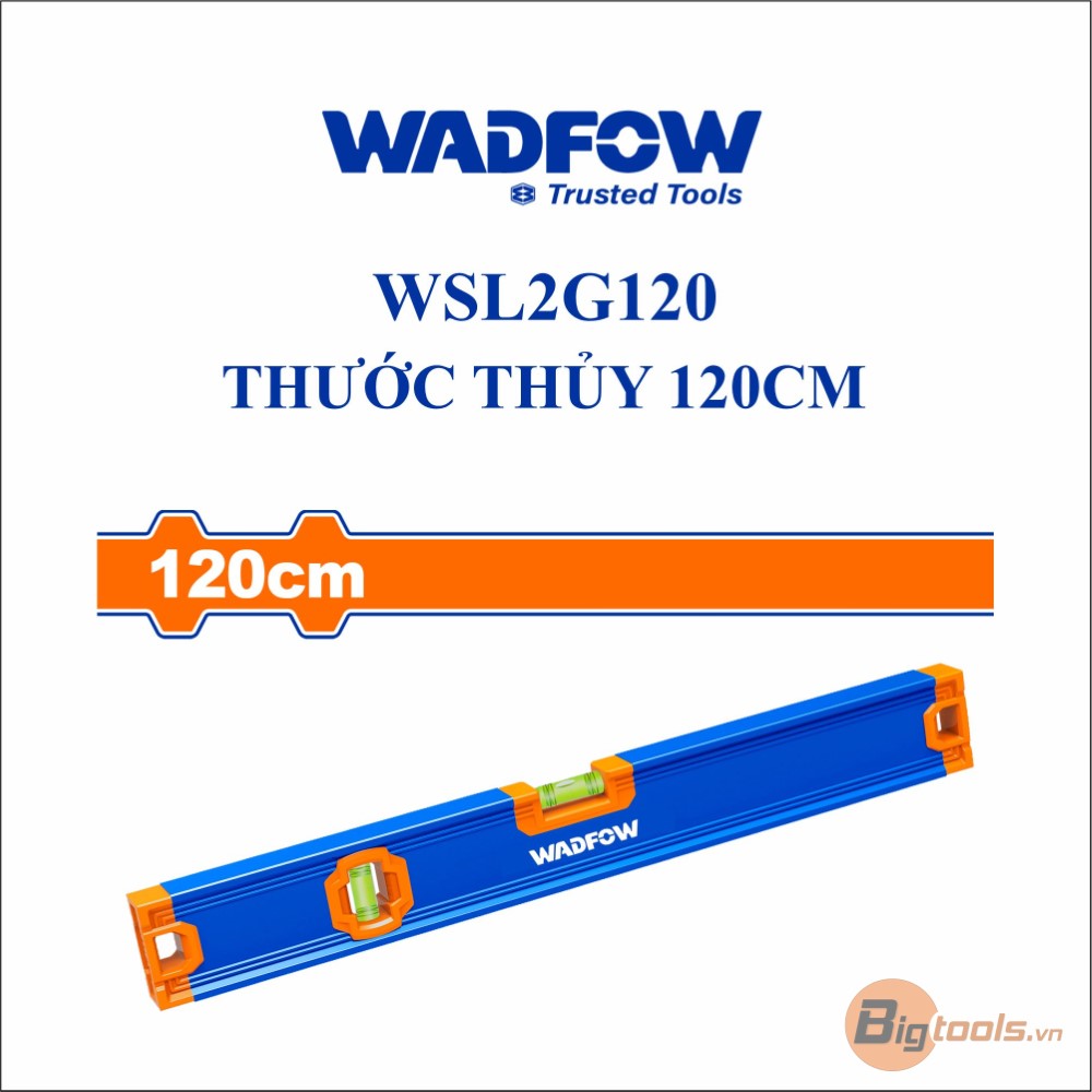 Thước thủy 120cm WADFOW - WSL2G120