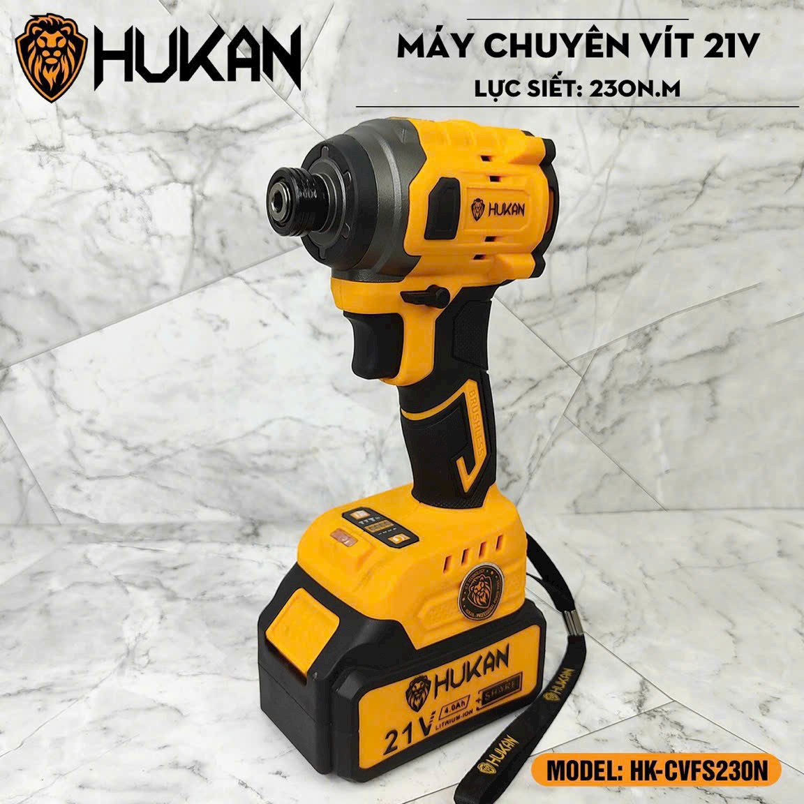 Máy Siết Vít Dùng Pin HUKAN - HK-CVFS230N